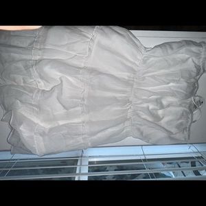 Express Boho white dress